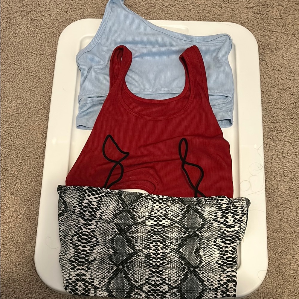 3 for $10 Trendy Tops Bundle Shein